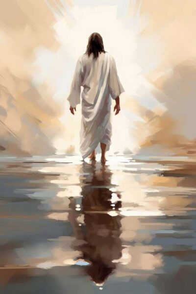 Jesus on water