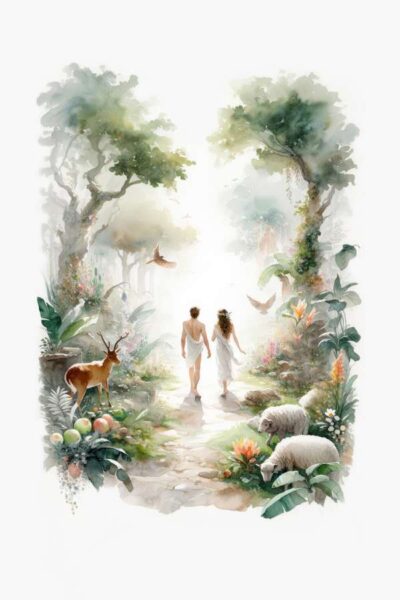 Adam and Eve in the Garden of Eden