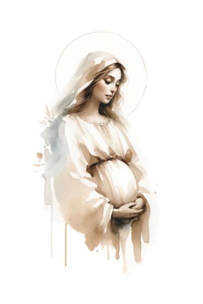 Pregnant Maria