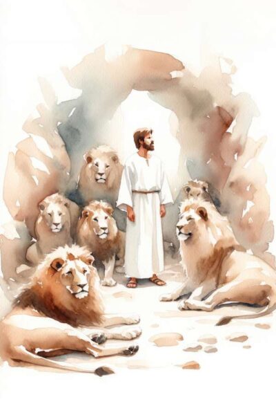 Daniel in the Lions Den