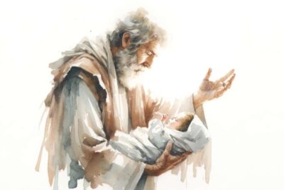 Simeon blessing Jesus