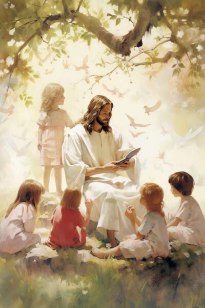 Jesus Teaching Kids