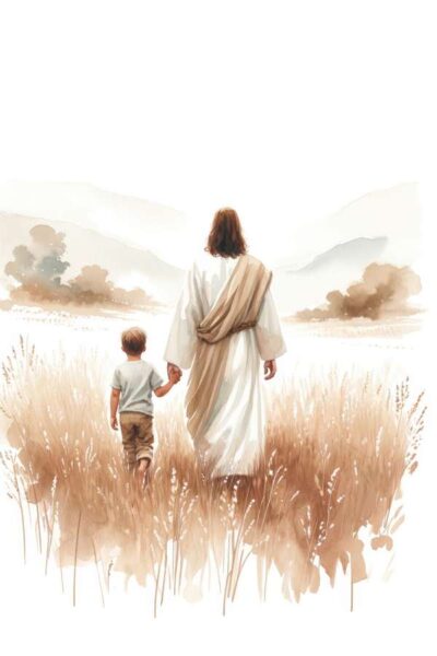 Jesus and boy