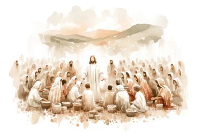 Jesus feeds 5000