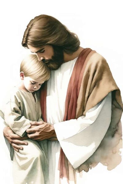Jesus and boy