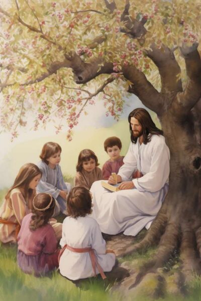 Jesus and kids