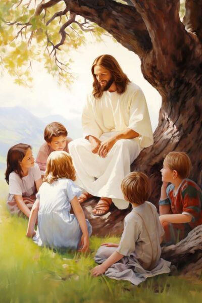 Jesus and kids