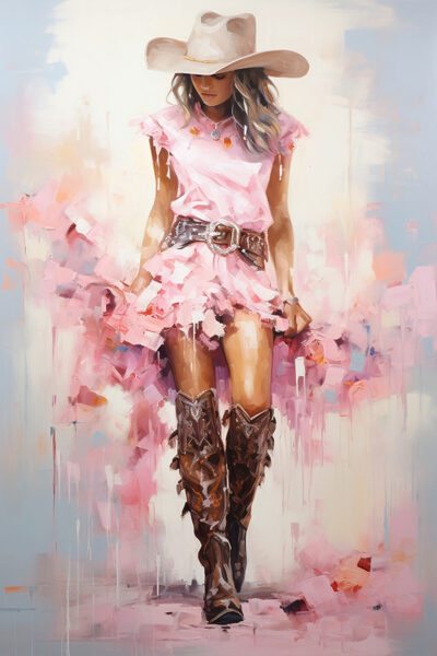 Cowgirl pink
