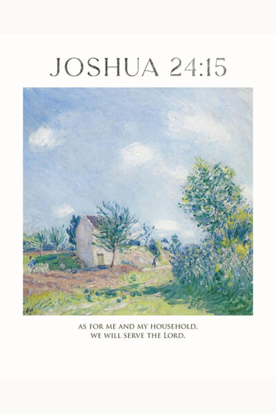 Joshua 24 15, As For Me And My House (1)