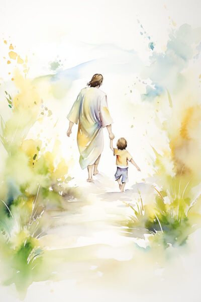 Jesus and boy
