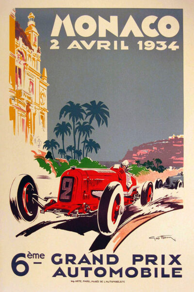 Monaco Grand Prix Poster