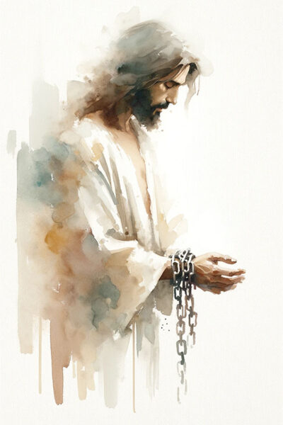 Jesus in chains 1