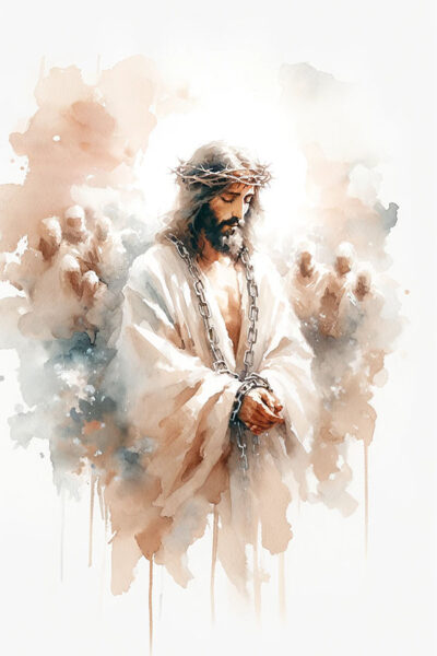 Jesus in chains