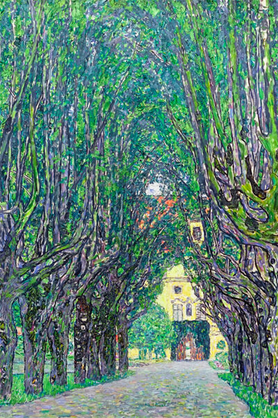 Avenue in the Park of Schloss Kammer