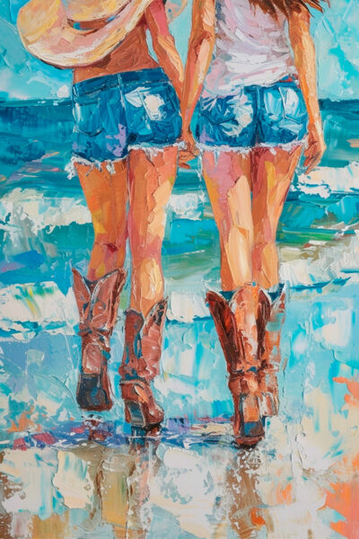 Cowgirl_s legs with boots