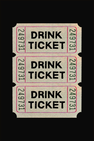Drink ticket print