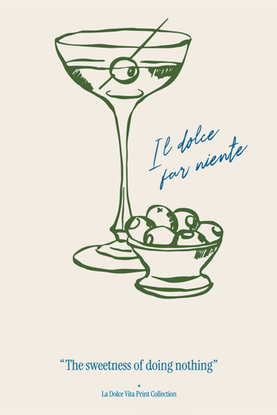 Sweetness of Doing Nothing Poster