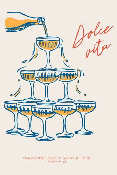 Champagne Tower