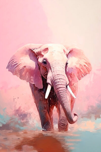 Pink elephant