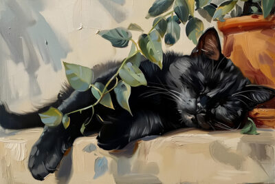 Sleeping Black Car