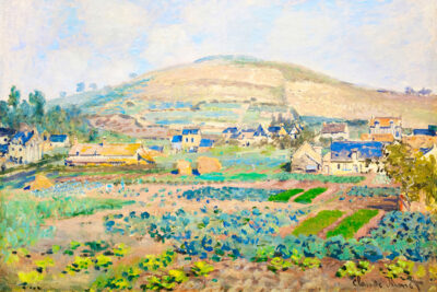 The Mount Riboudet in Rouen at Spring