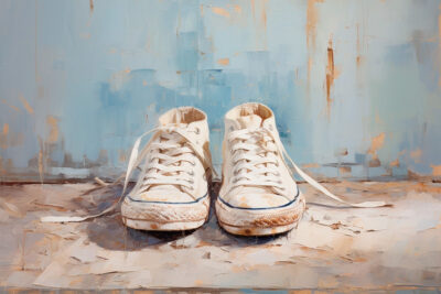 White converse shoes