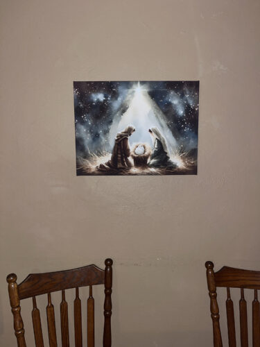 Nativity Scene with Mary, Joseph, and Jesus photo review