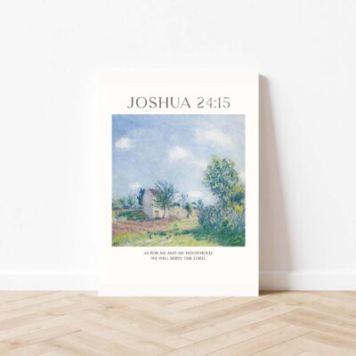 Joshua 24 15, As For Me And My House (1)