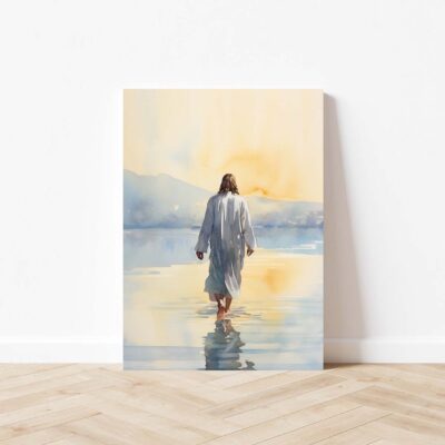 Jesus walking on water
