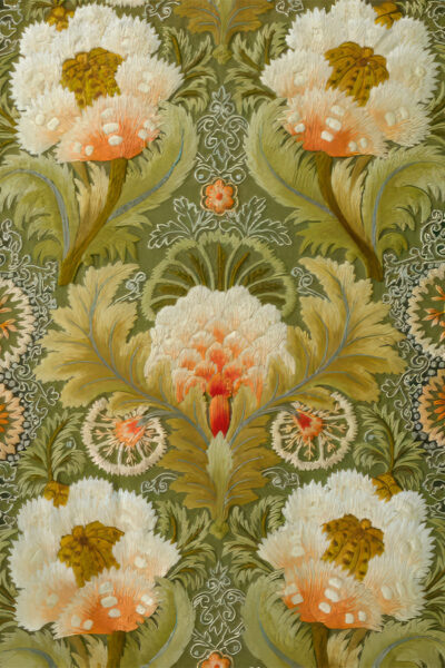 Green Vintage Tapestry