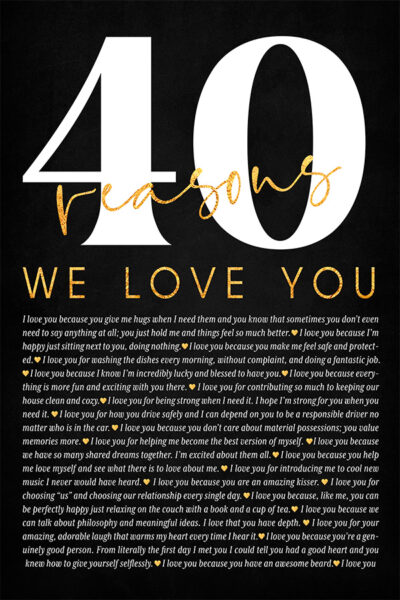 Reasons we love you black