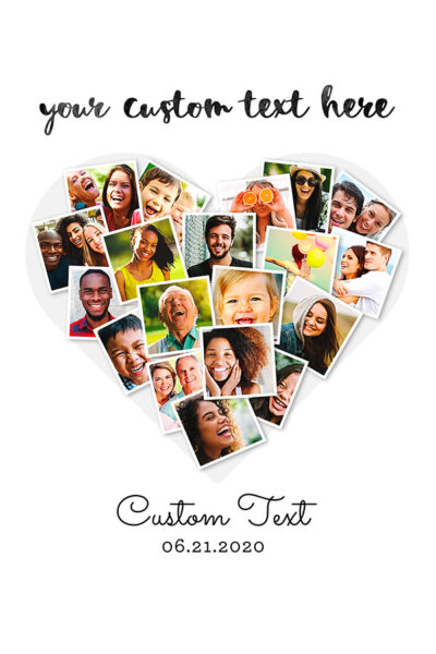 Heart Photo Collage