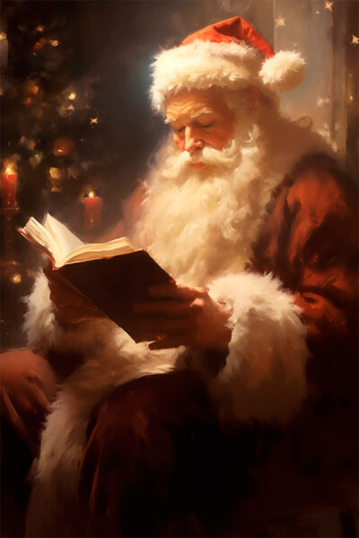 Reading Santa