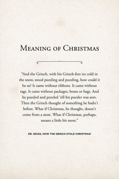 Meaning of Christmas
