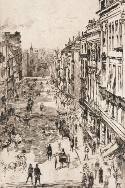 Neutral Cityscape Sketch