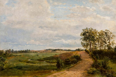 Farmhouse Country Road