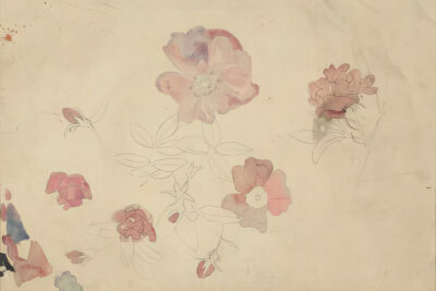 Pink and Cream Watercolor