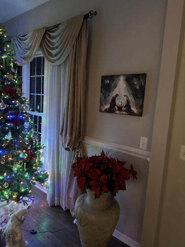 Nativity Scene with Mary, Joseph, and Jesus photo review